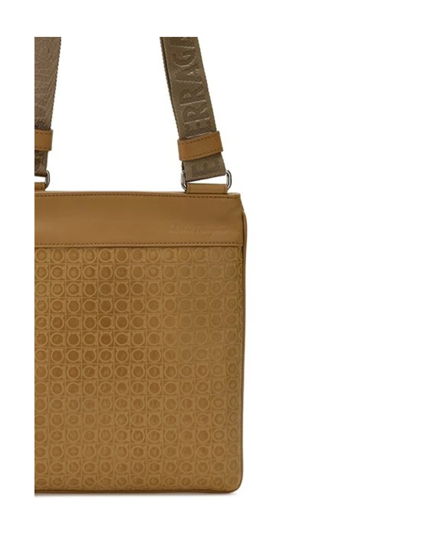 FERRAGAMO LOGO SHOULDER BAG