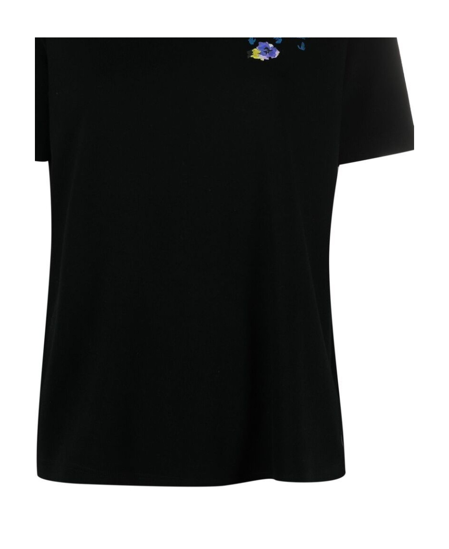 Off-white Check Arrows Print T-shirt In Black