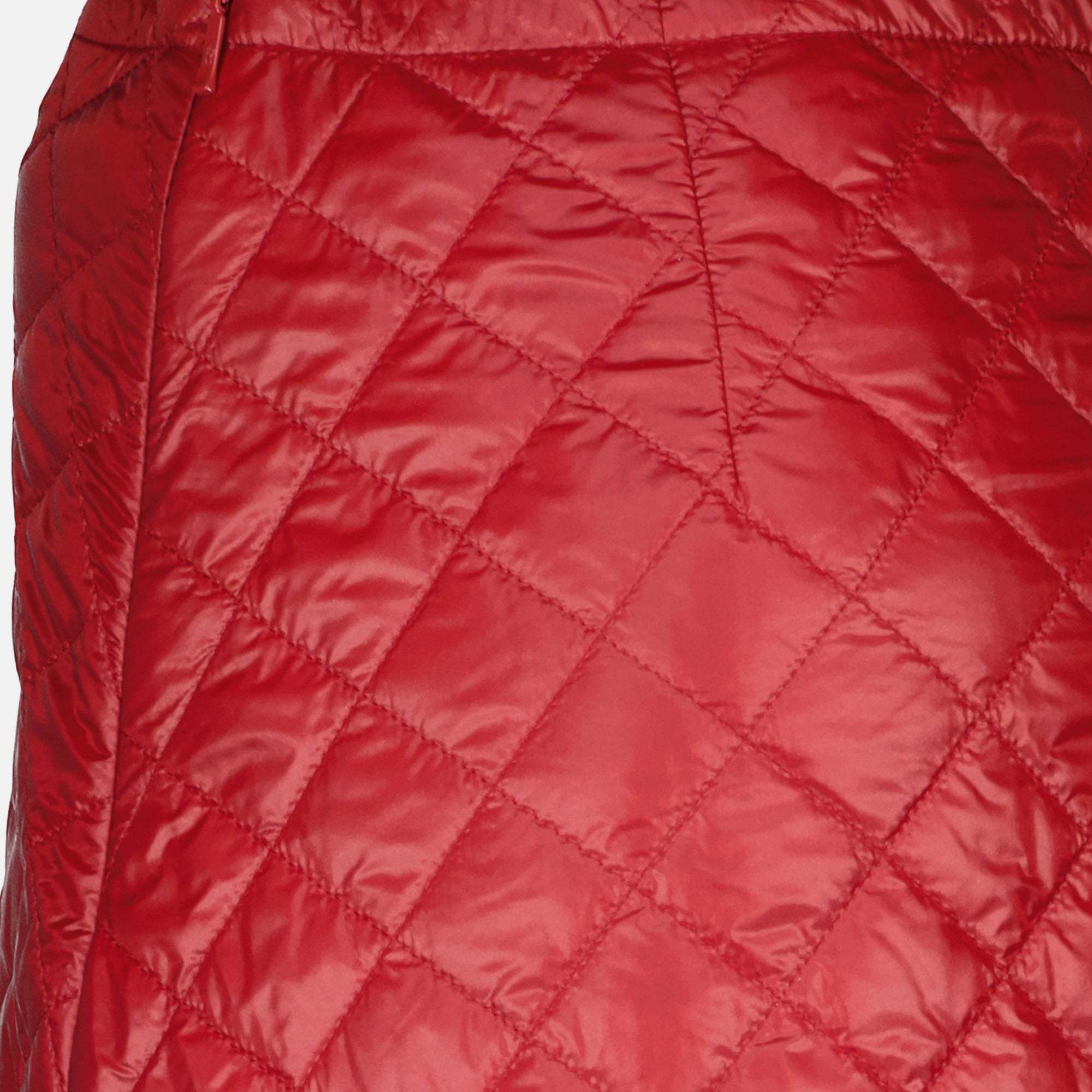 Moncler Diamond-quilted Mini A-line Skirt