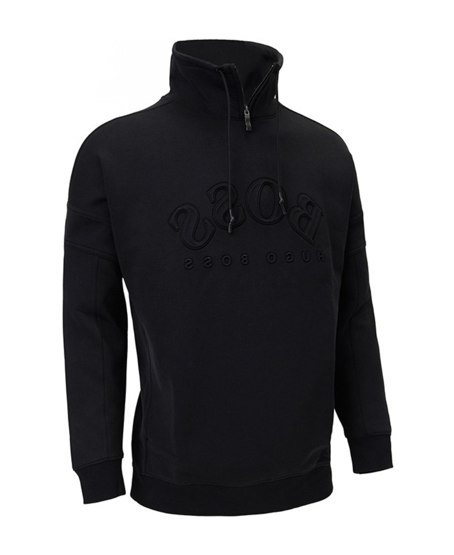 HUGO BOSS LOGO DETAILS SWEATER