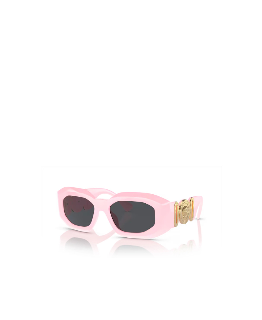 Versace Logo Sunglasses In Pink