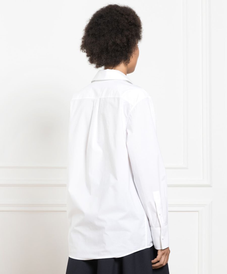 VALENTINO ROCKSTUD-DETAIL COTTON SHIRT