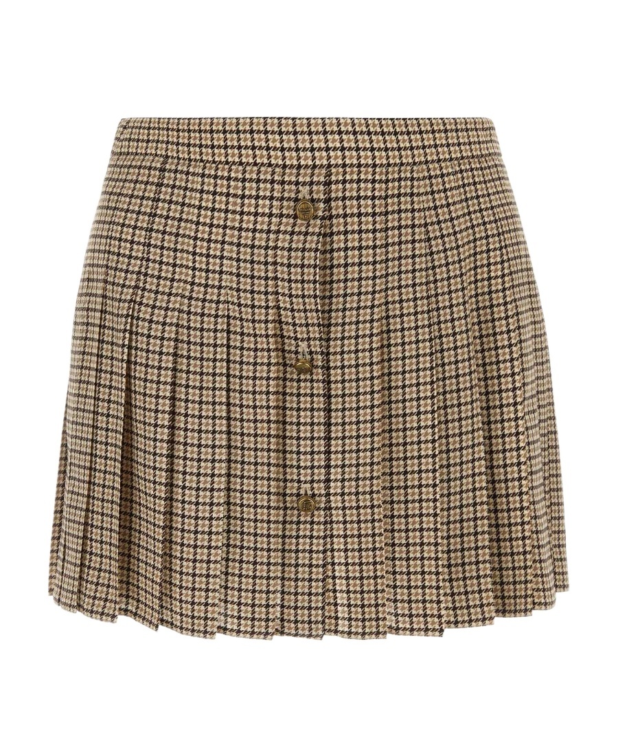 Prada Button In Brown