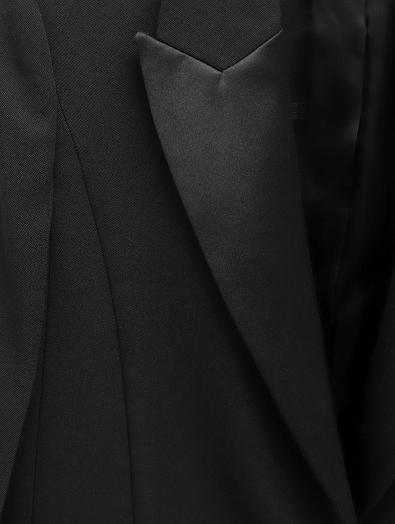 Givenchy Single-breasted Wool Blazer In Black