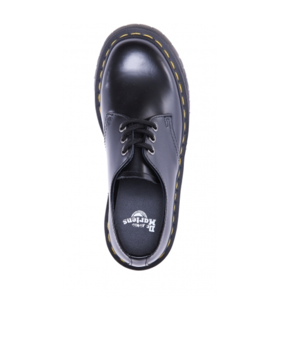 Dr. Martens' 1461 Quad Platform Lace-up Shoes In Black