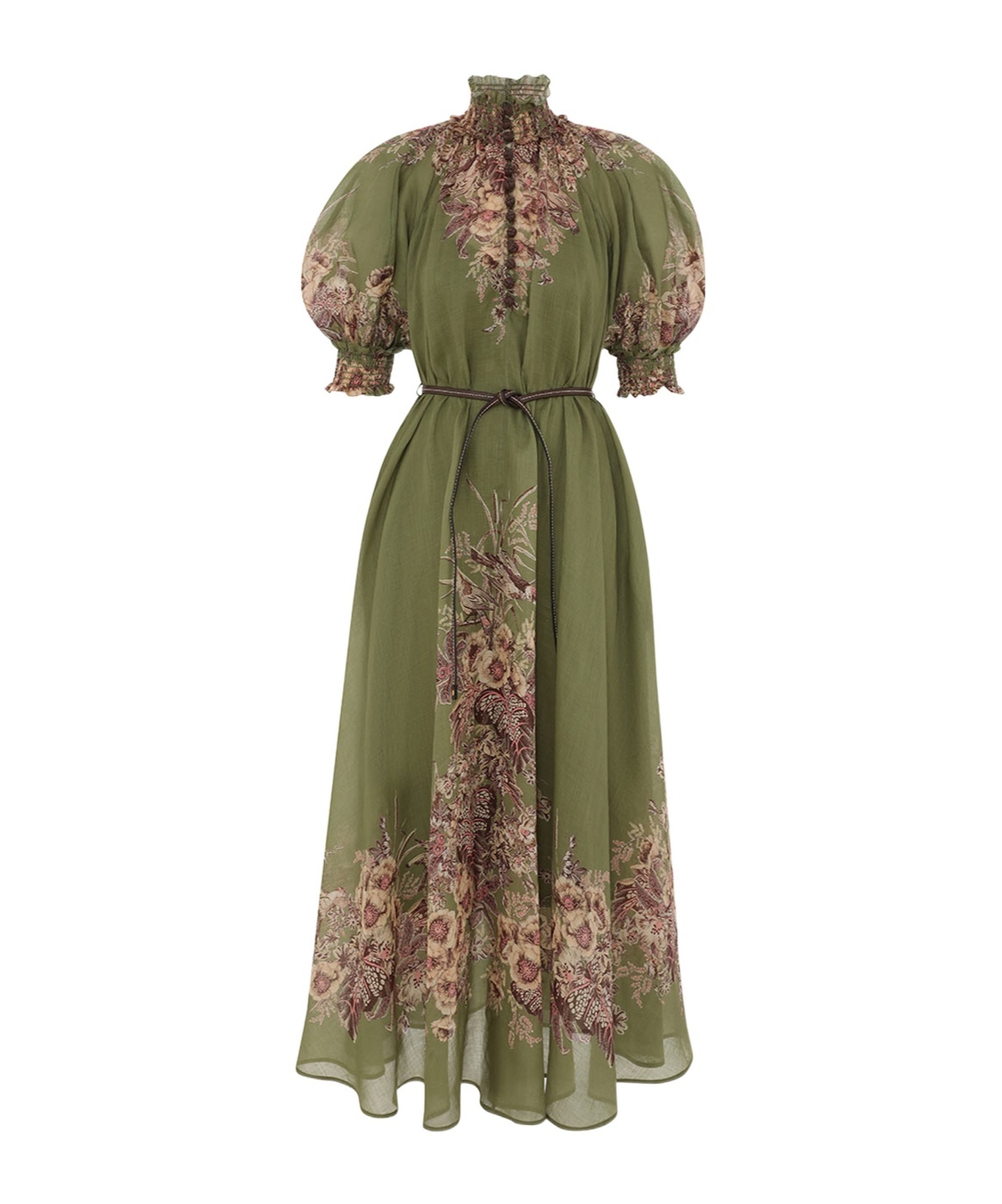 ZIMMERMANN FLORAL PATTERN DRESS 