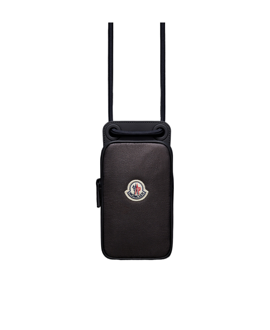 Moncler Phone Holder In Black