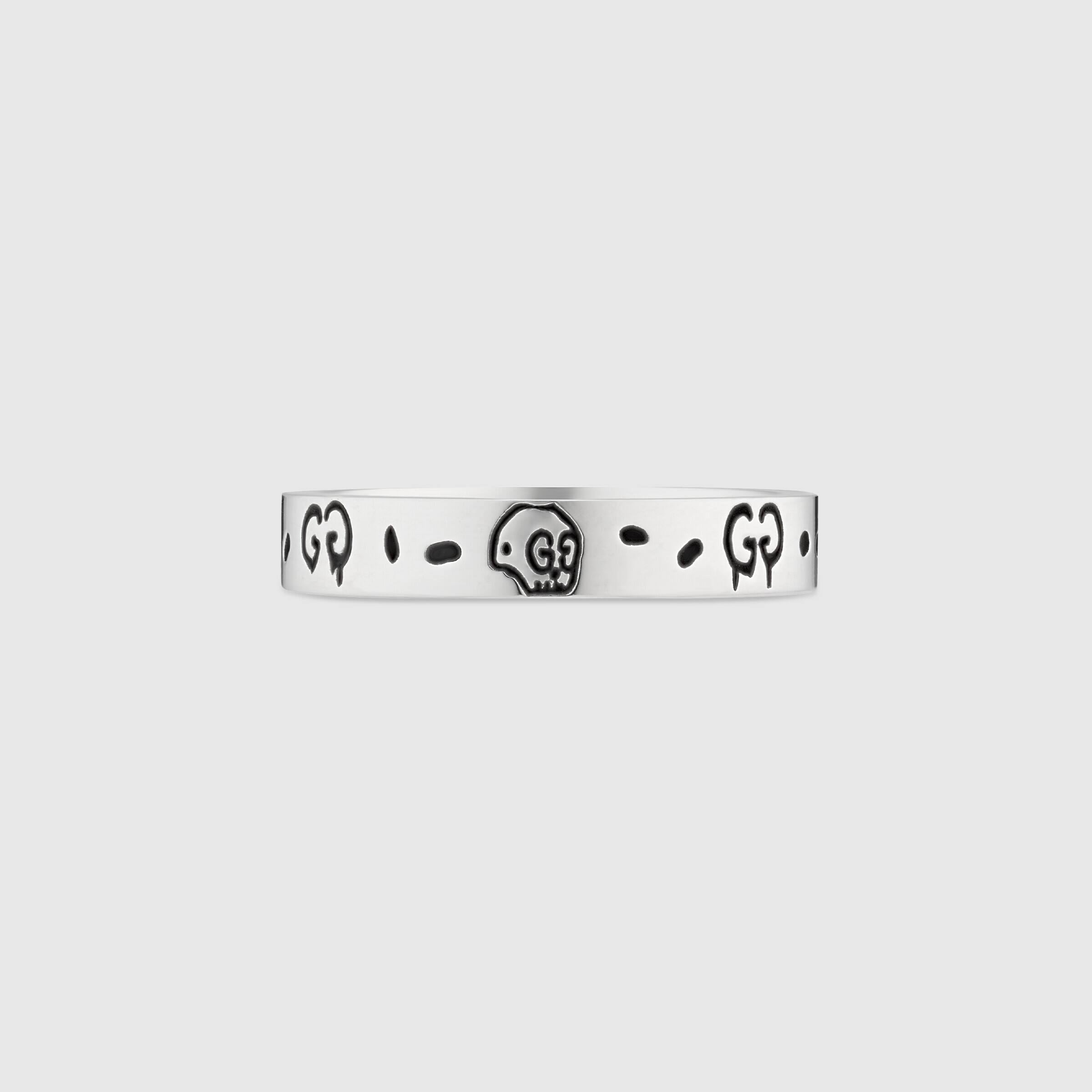 Gucci Ghost Ring In White