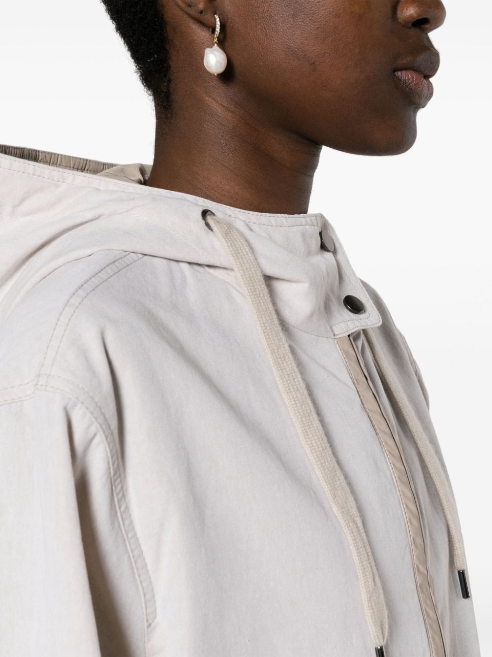 Brunello Cucinelli Coats White In White