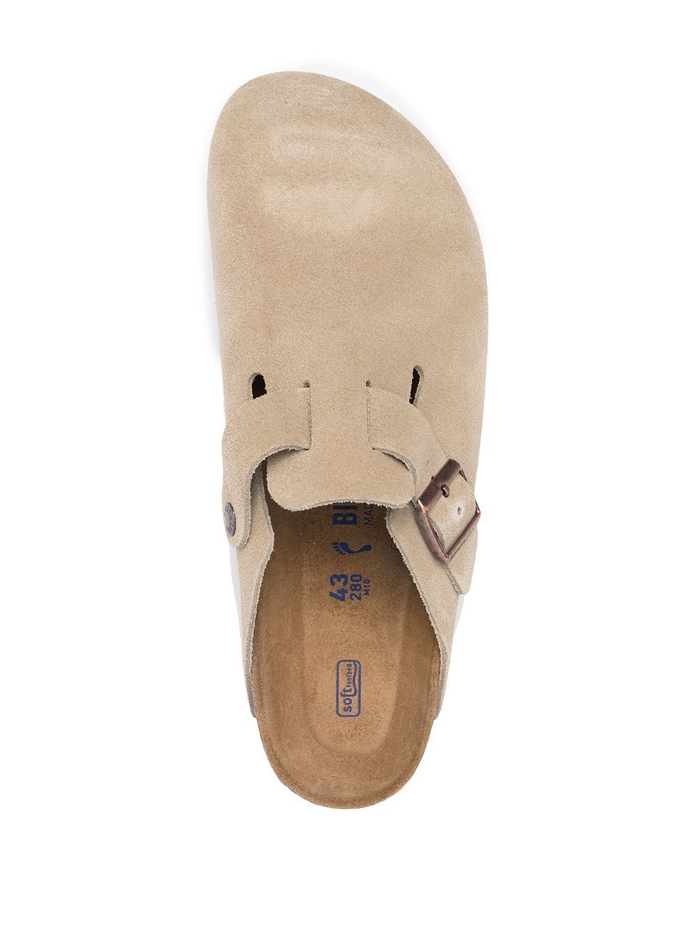 Birkenstock Boston Pull-on Sandals In Brown