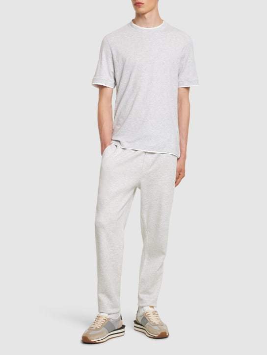 Brunello Cucinelli Item O-neck Short-sleeved T-shirt