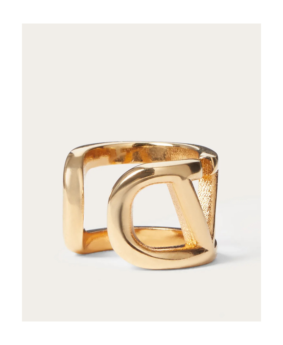Valentino Vlogo Signature Ear Cuff In Yellow