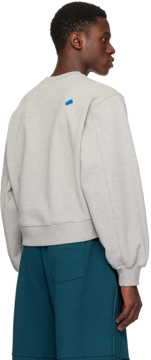 Ader Error Round-necked Sweater In Multicolor