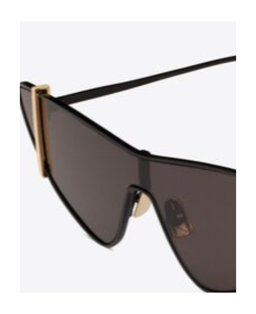 Saint Laurent Cat-eye Frame Sunglasses In Gray