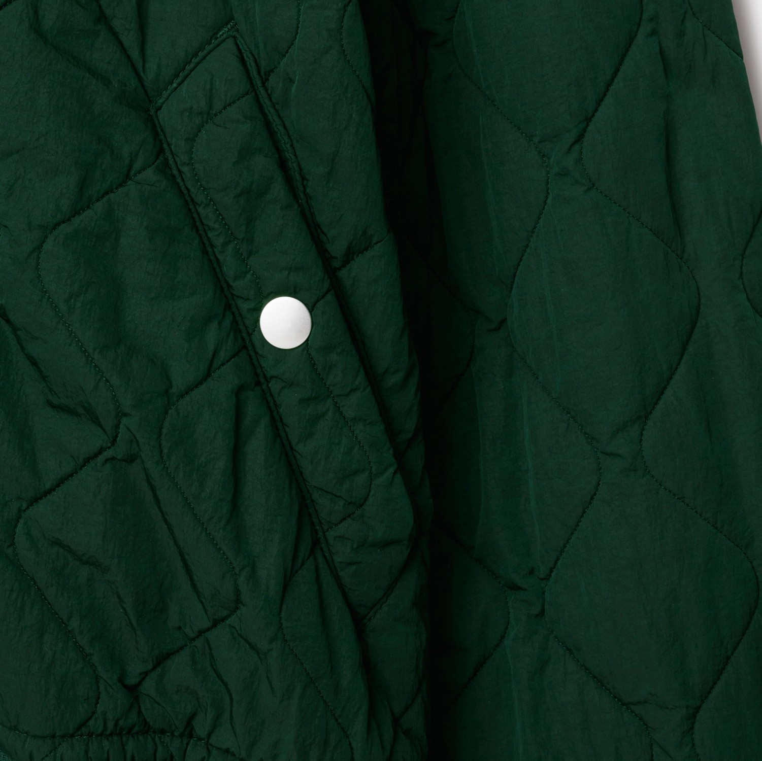 Burberry Quilted Zip-up Bomber Jacket In Green