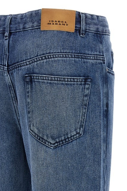 Isabel Marant High-rise Bootcut Denim Jeans With Belt Loops In Blue