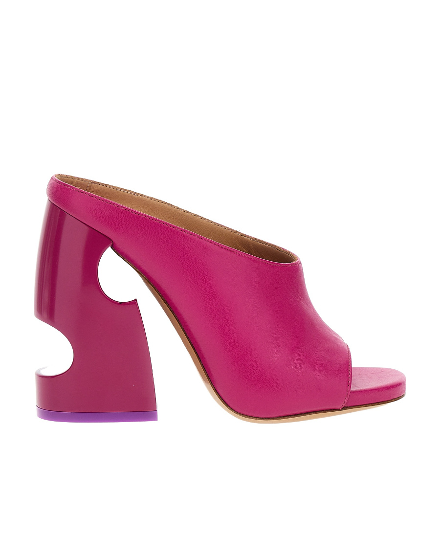 Off-white Pop Bulky Sandals Fuchsia In Pink