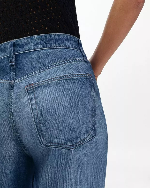 Rag & Bone Miramar Sofie Wide-leg Pants In Blue
