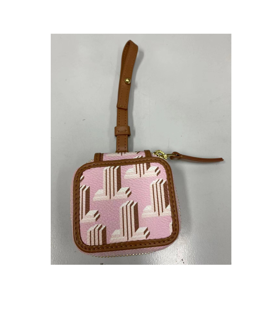 Lanvin Logo Mini Bag In Brown