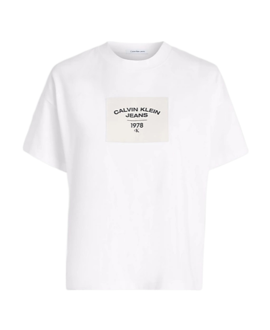Calvin Klein Jeans Est.1978 Short-sleeved T-shirt In White