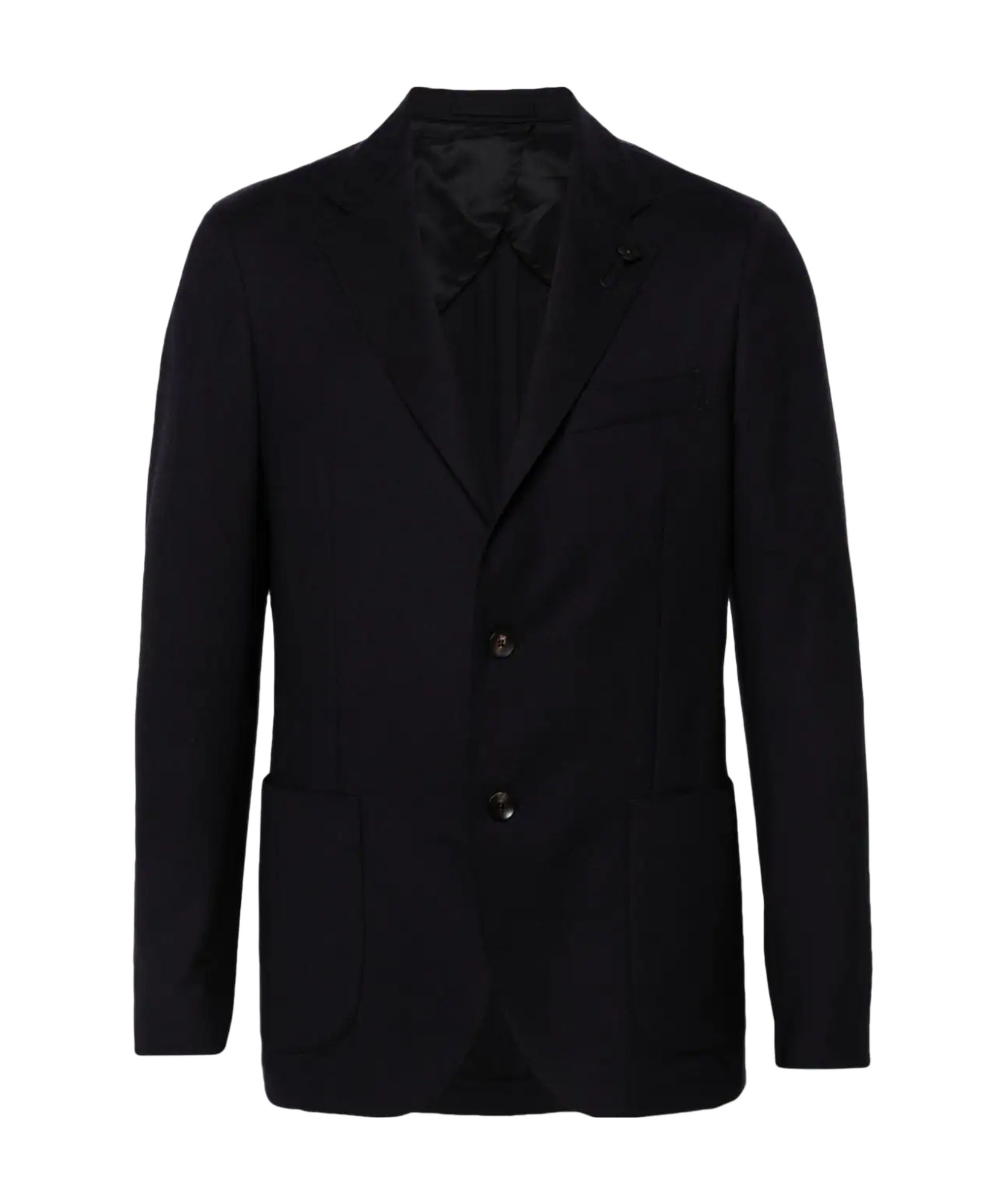 Lardini Men's Wool Jacket In Black