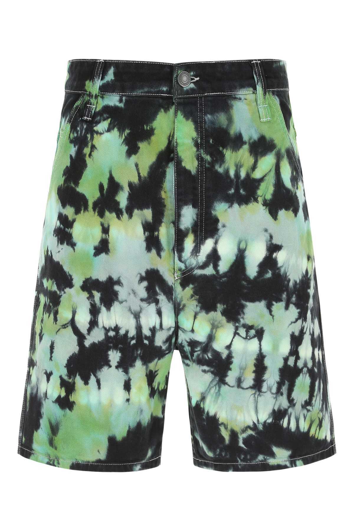 Shop Ami Alexandre Mattiussi Alex Fit Short Pants In Green