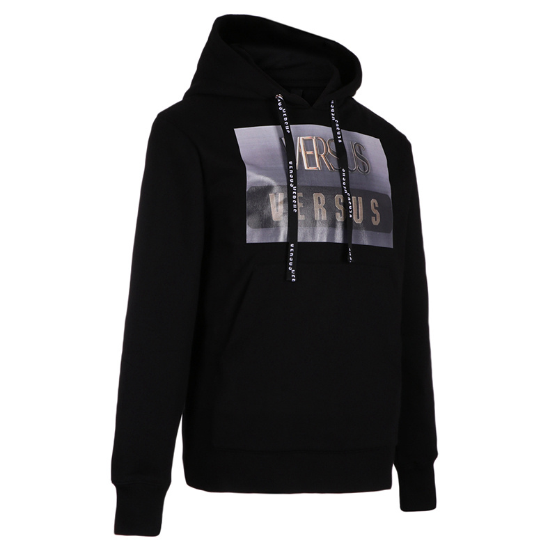 Versus Logo Details Sweater In Black
