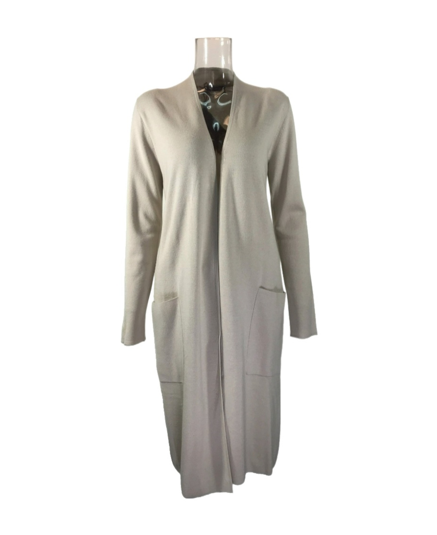Max Mara Long Style Sweater In Gray