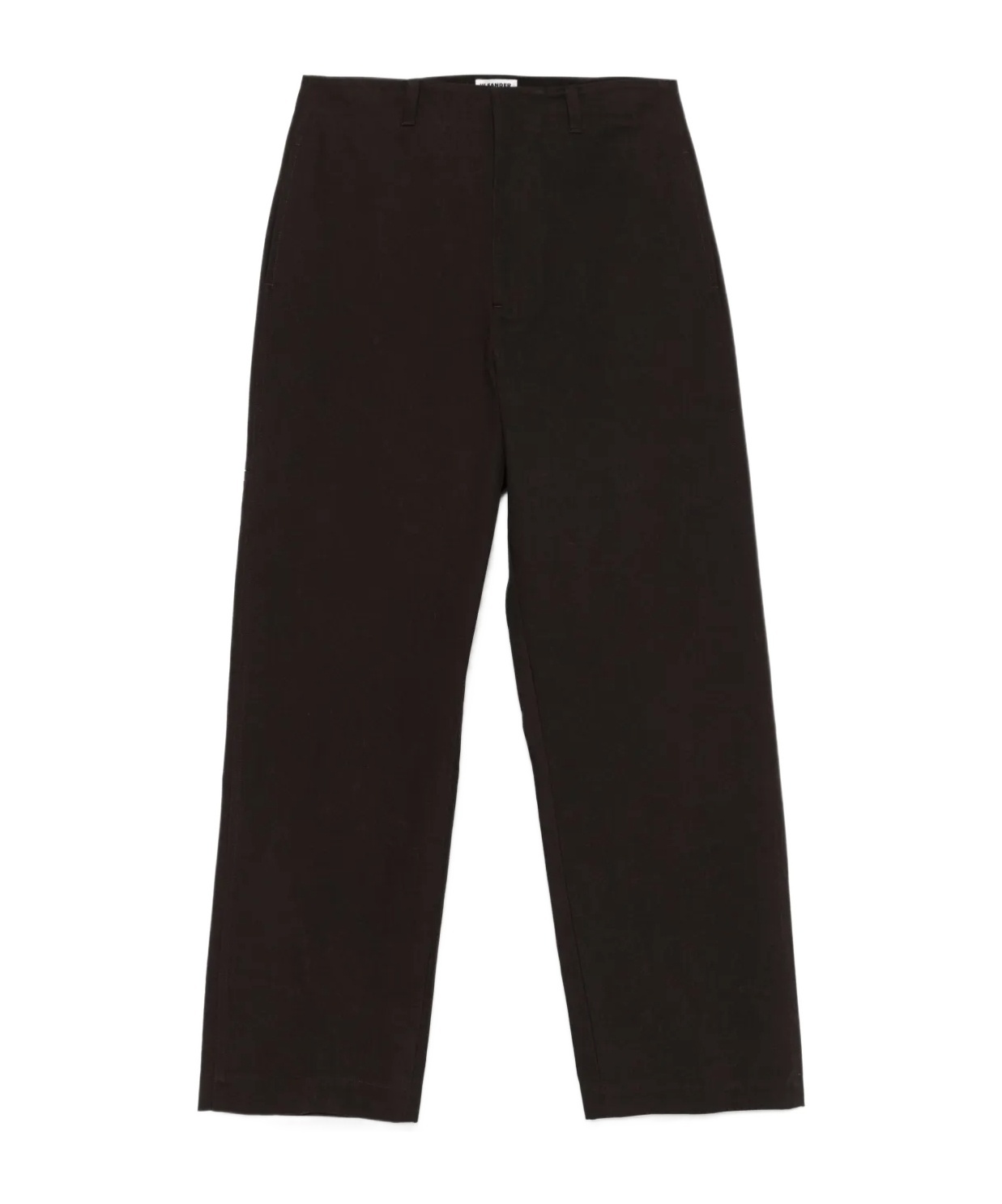 Jil Sander Straight-leg Trousers In Black
