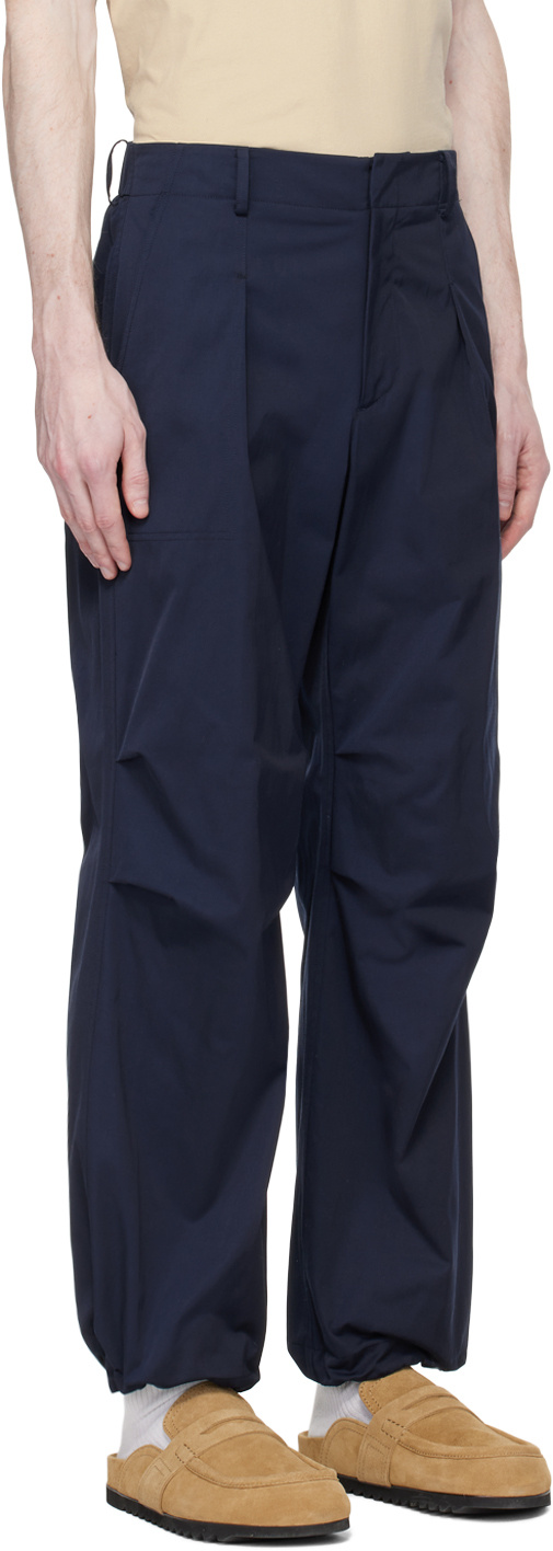 Le 17 Septembre Belt Ring Casual Pants In Black