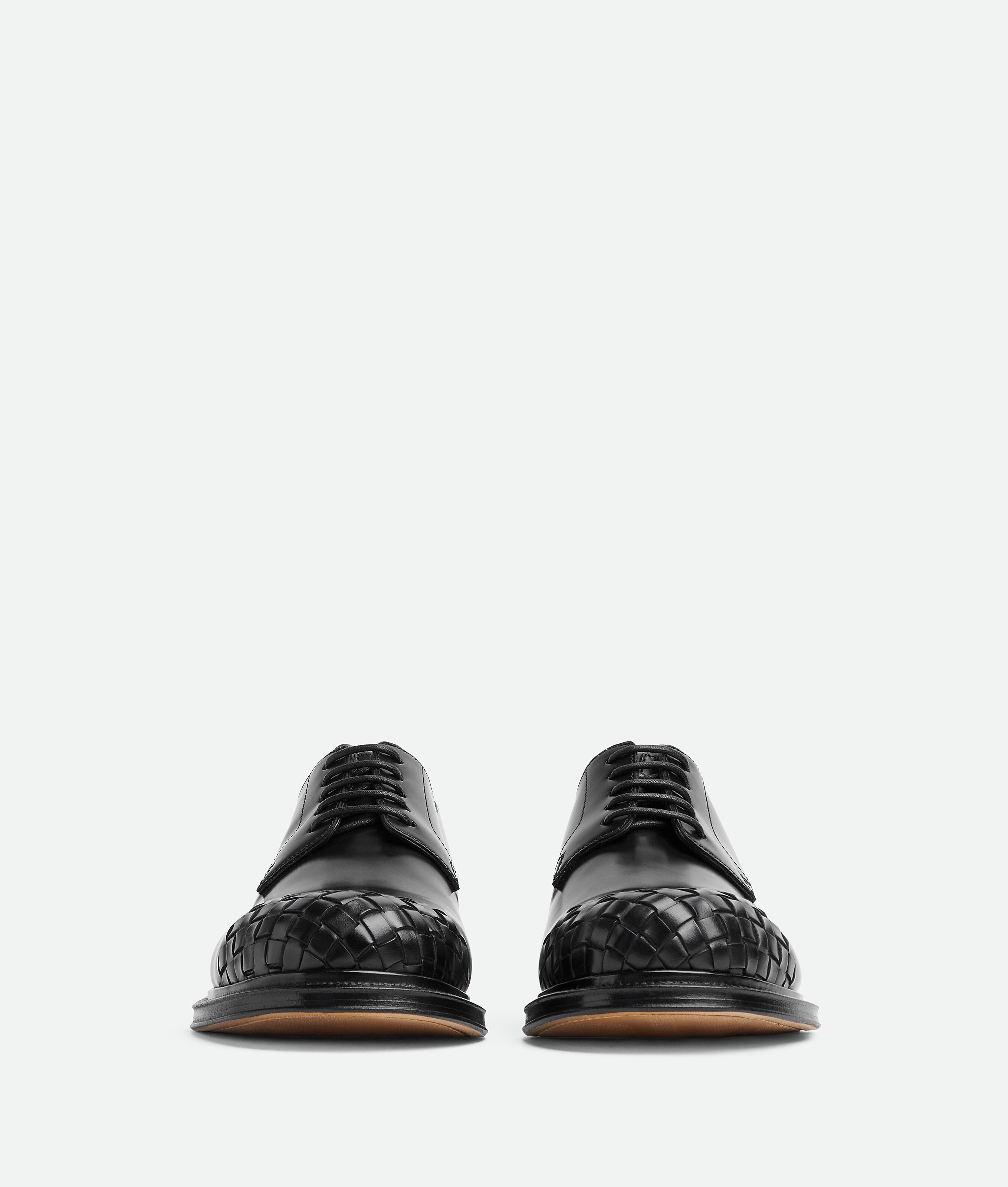Bottega Veneta James Lace-up Shoe In Black