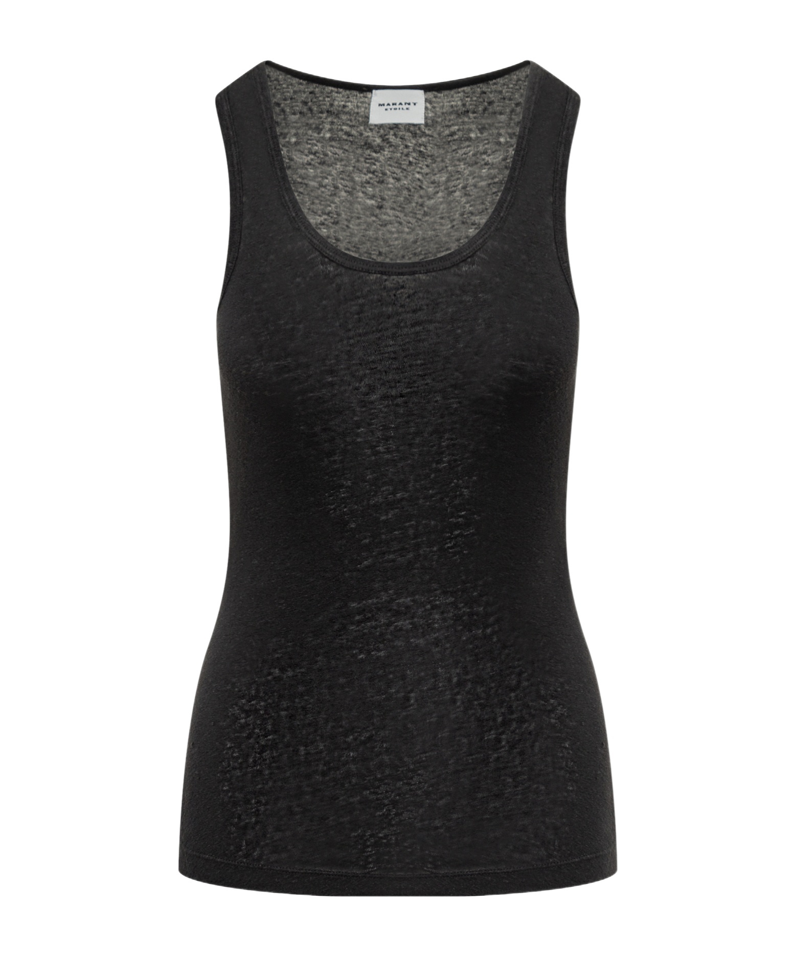 Isabel Marant Étoile Round-neck Vest In Black