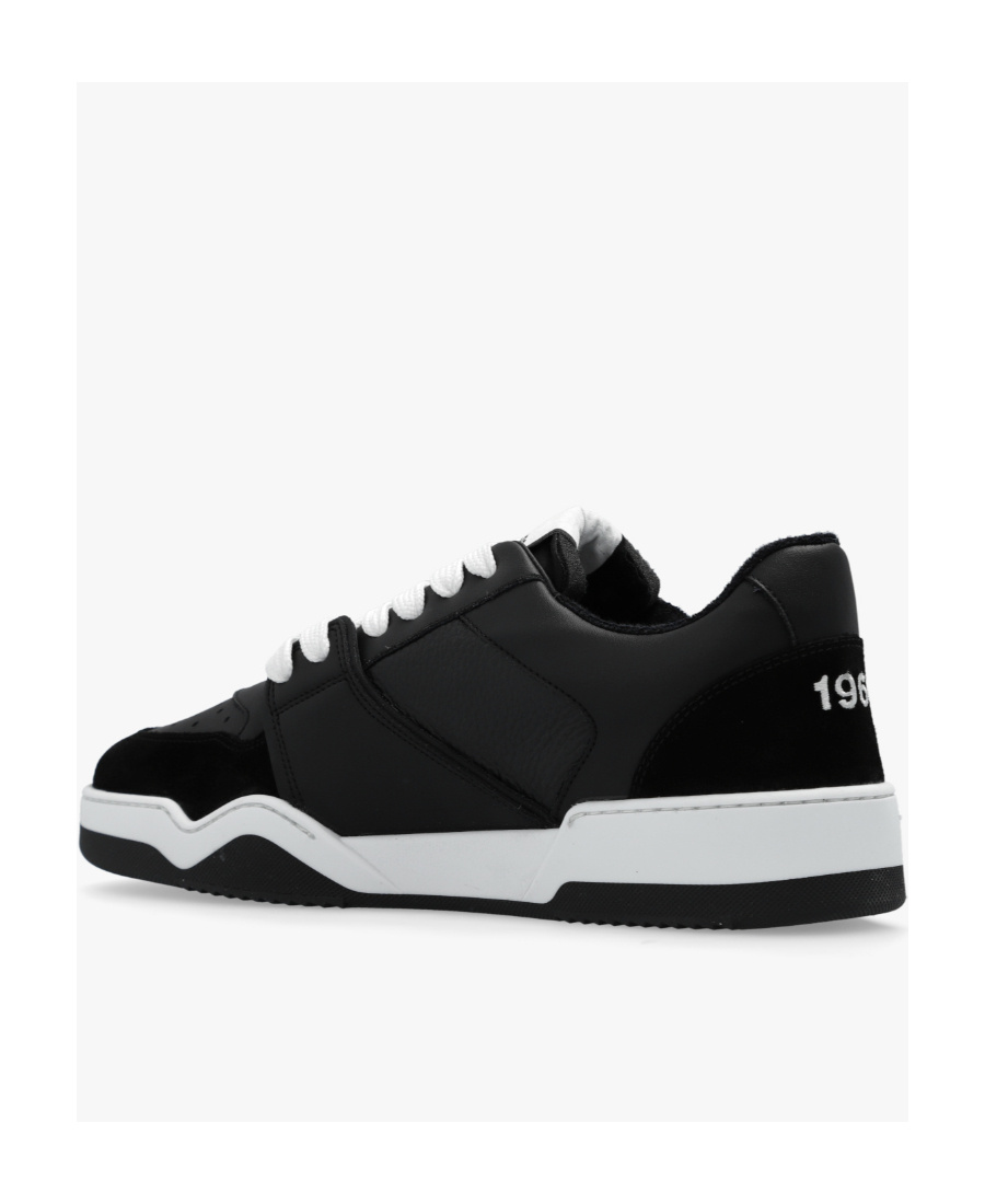 Dsquared2 Spiker Low-top Sneakers In Black