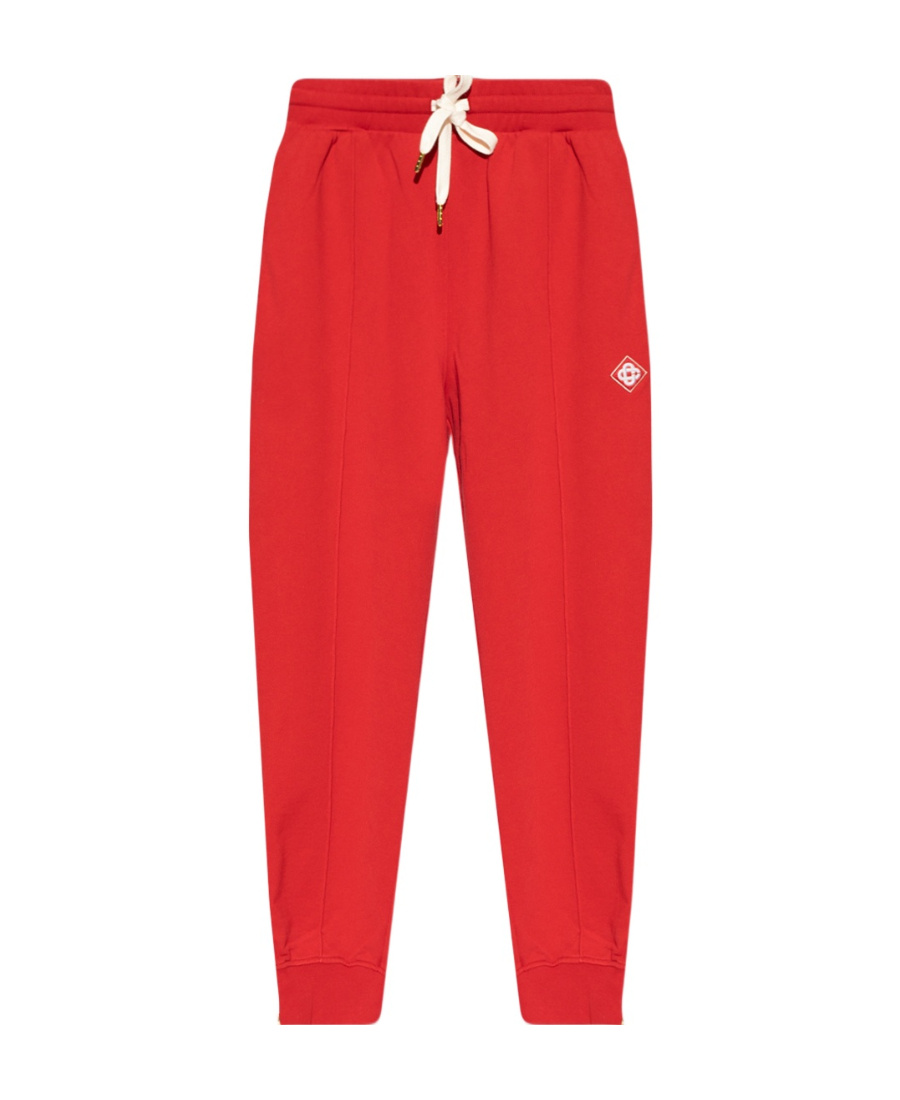 Casablanca Logo-patch Track Pants In Red