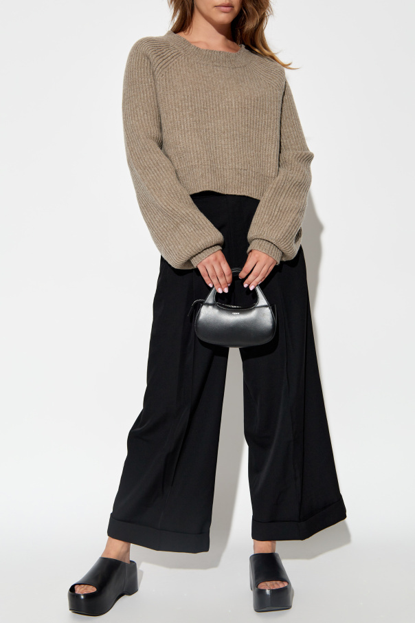 Yohji Yamamoto Open-back Jumper In Nude