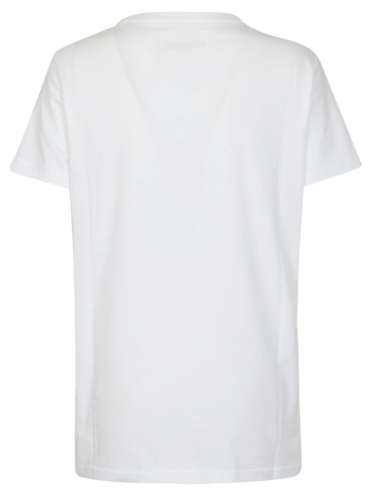 Iceberg Logo Printed Short Sleeved T-shirt In White