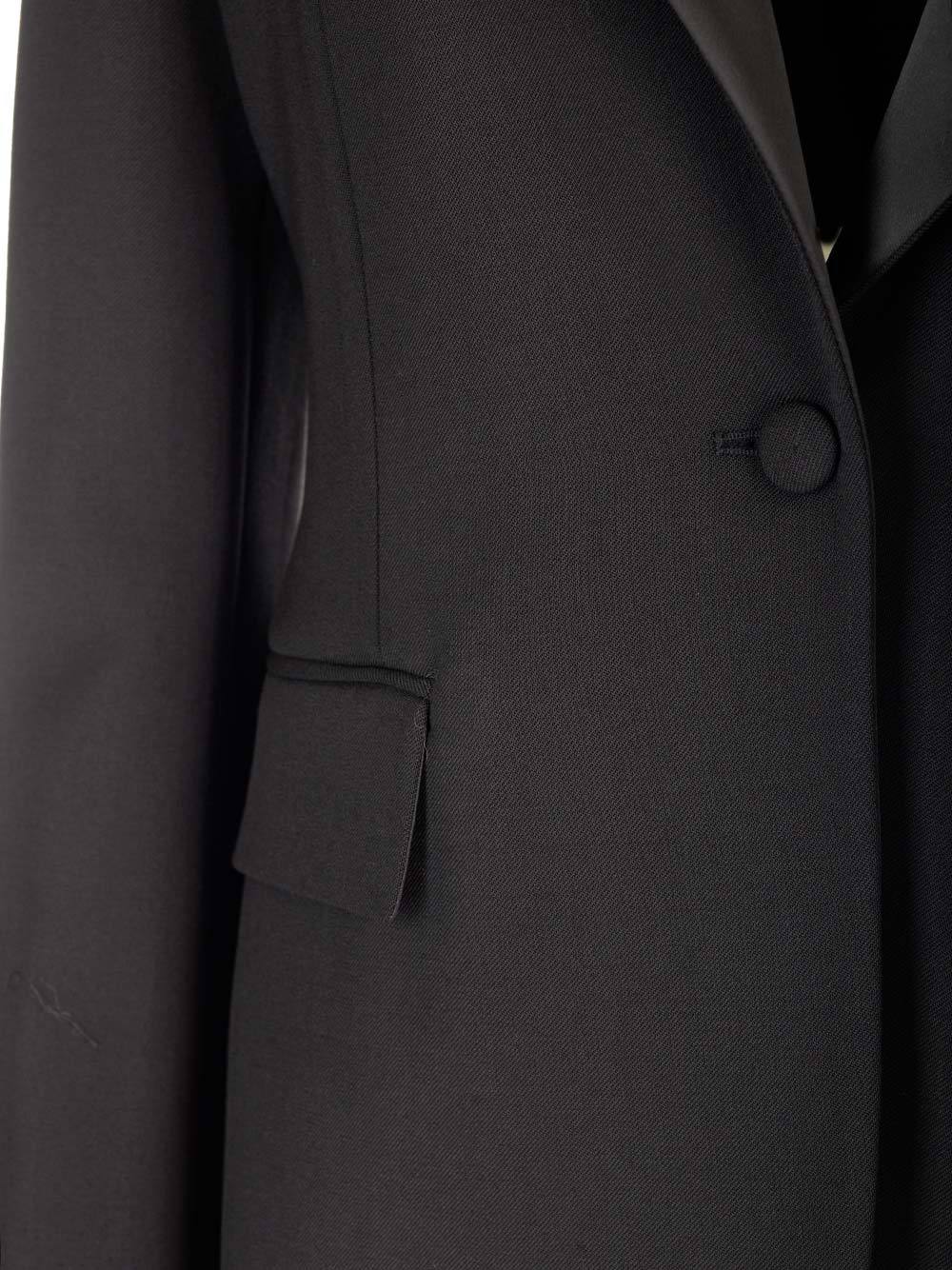 Shop P.a.r.o.s.h Liliuxy Single-breasted Blazer In Black