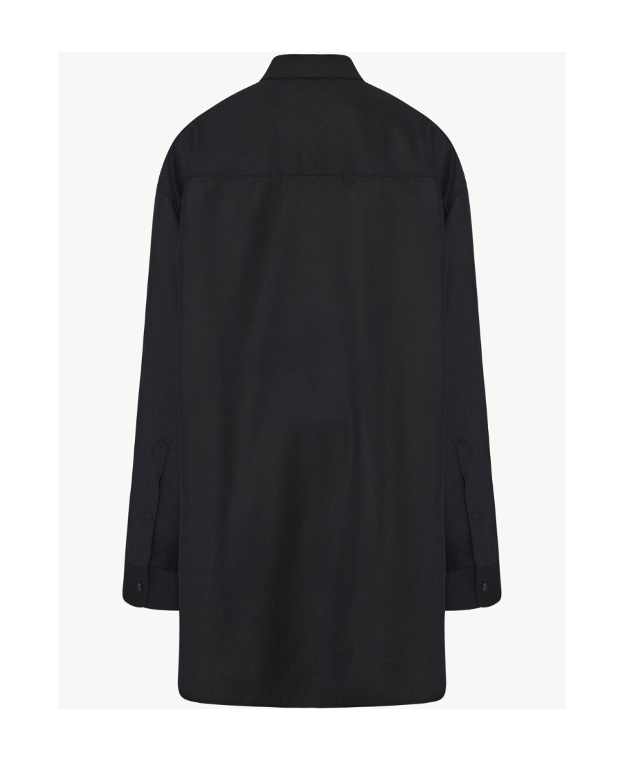 The Row Button Shirt In Black