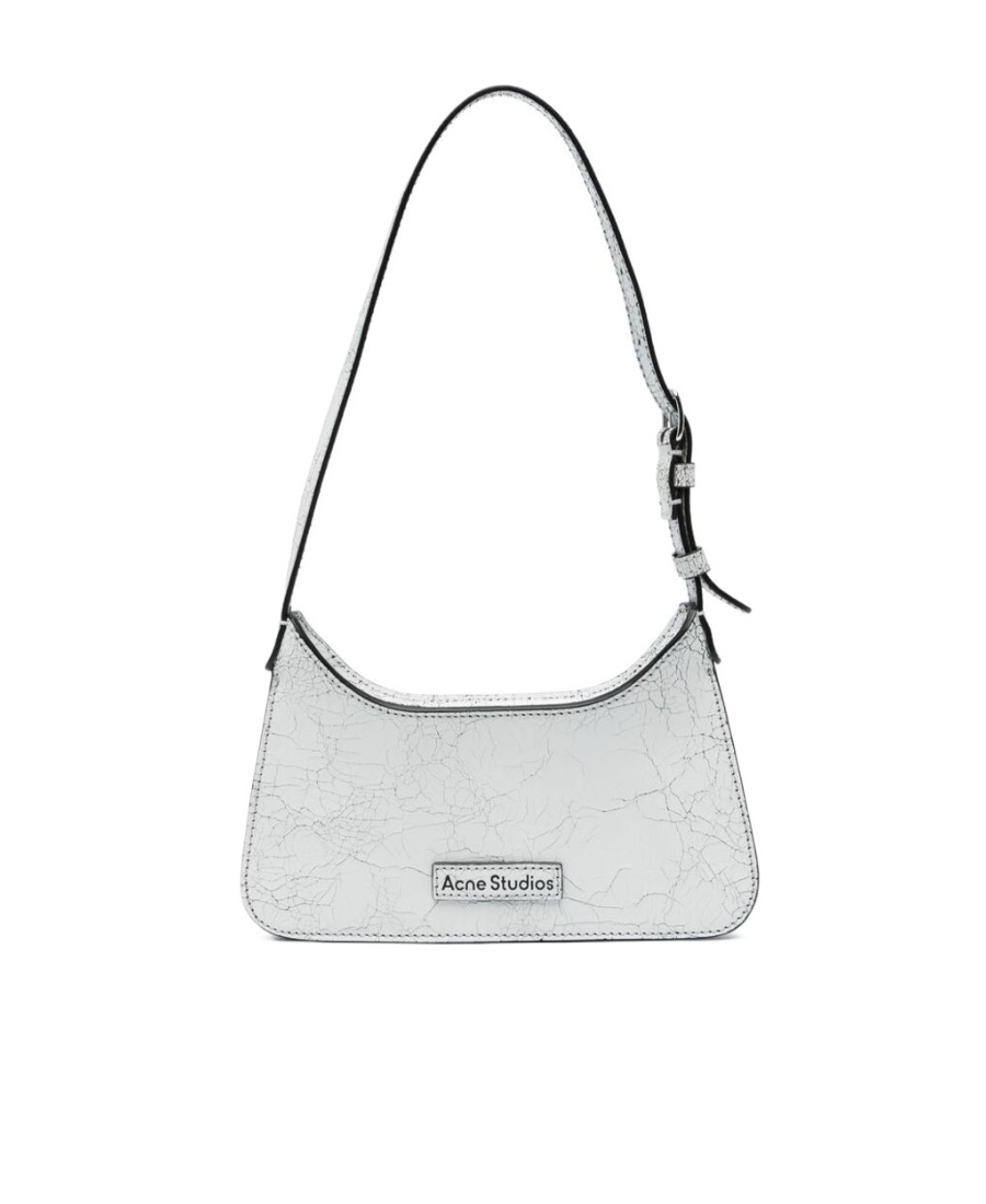 Acne Studios Platt Mini Shoulder Bag In White