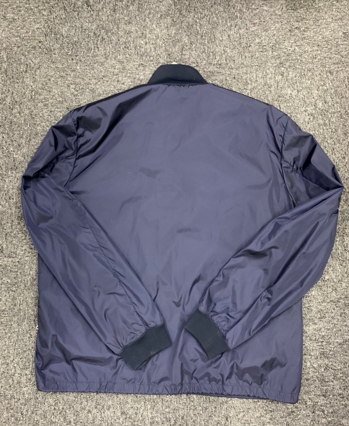 Gucci Logo Casual Jacket In Blue