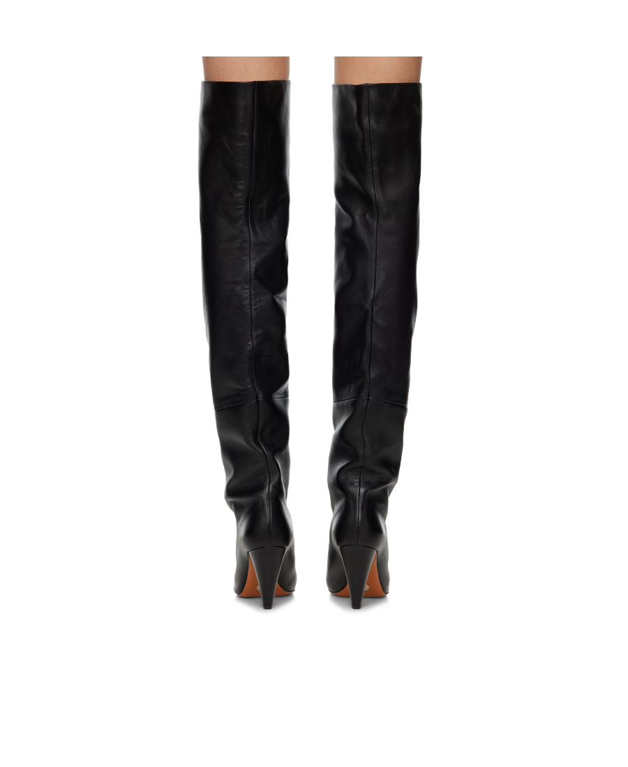 Proenza Schouler Pointed High-heeled Boots In Black
