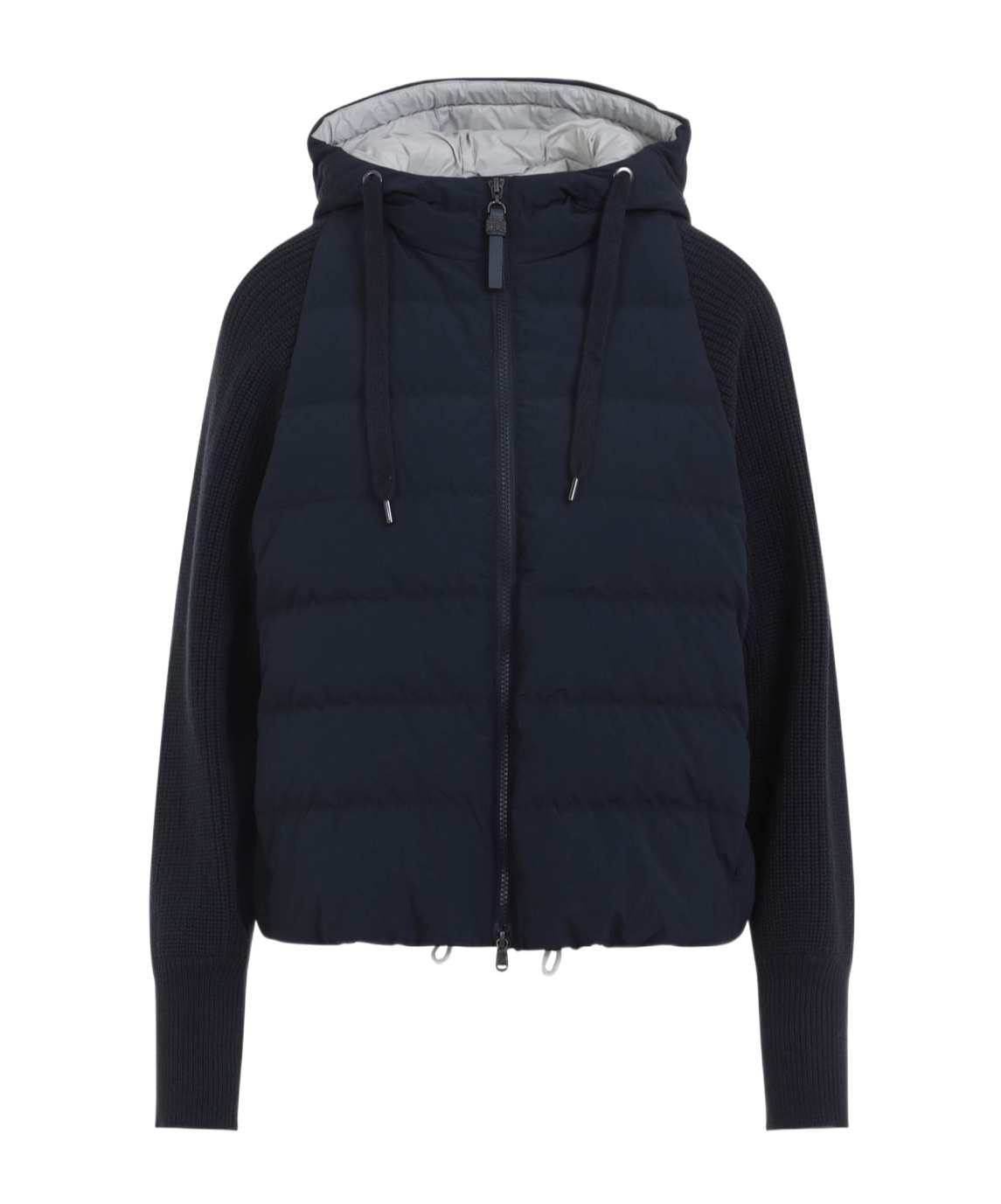 Shop Brunello Cucinelli Padded Hooded Jacket