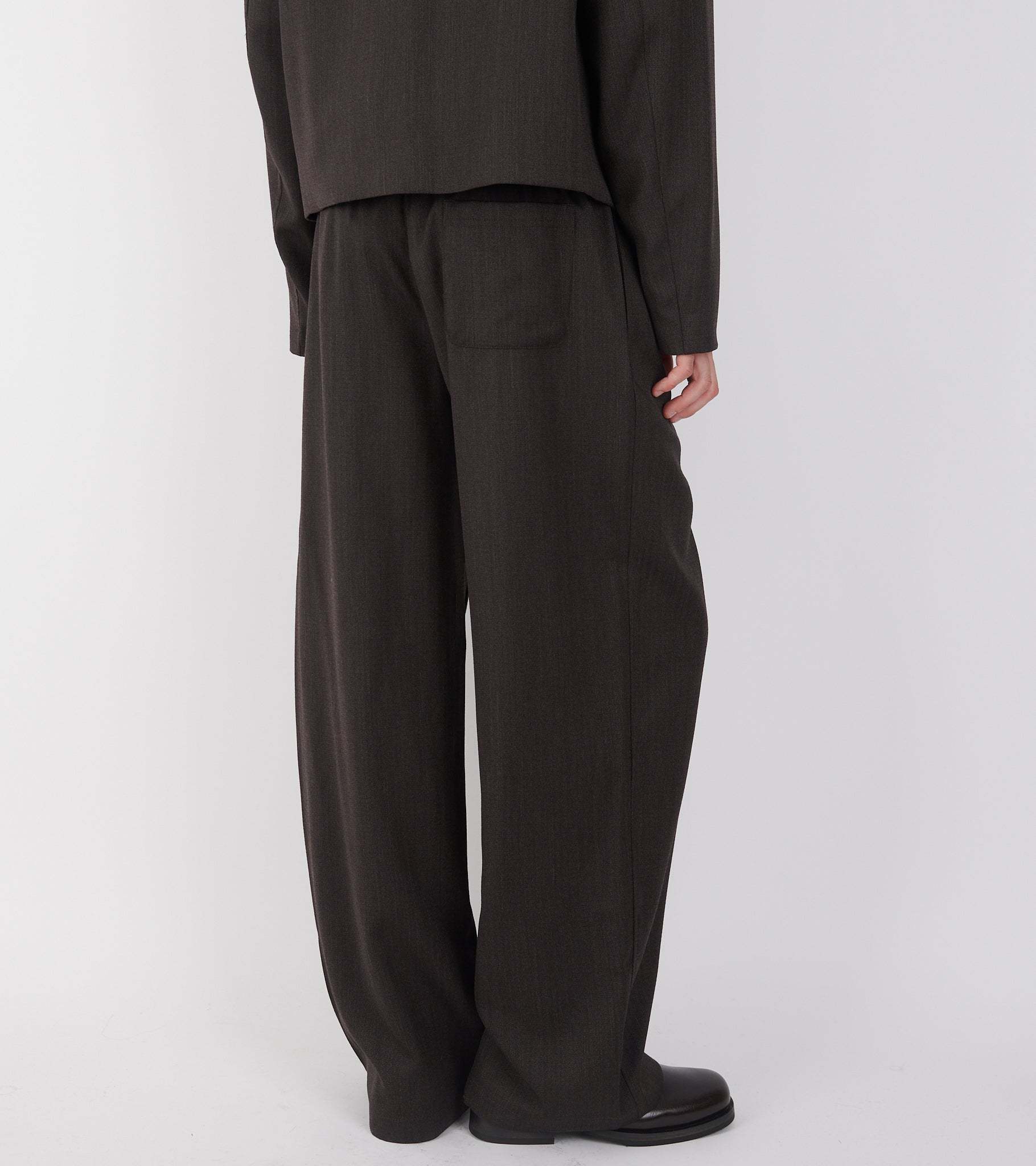 Our Legacy Elastic Waist Casual Pants In Brown
