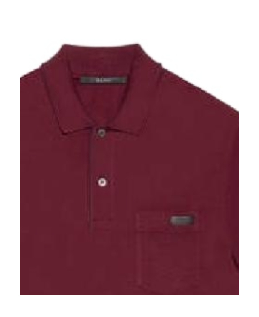 Gucci Lapel Polo Shirt In Red