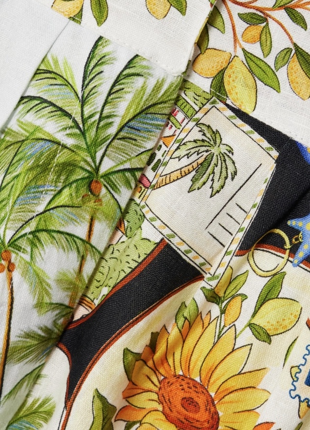 Farm Rio Patterned Shorts In Multi