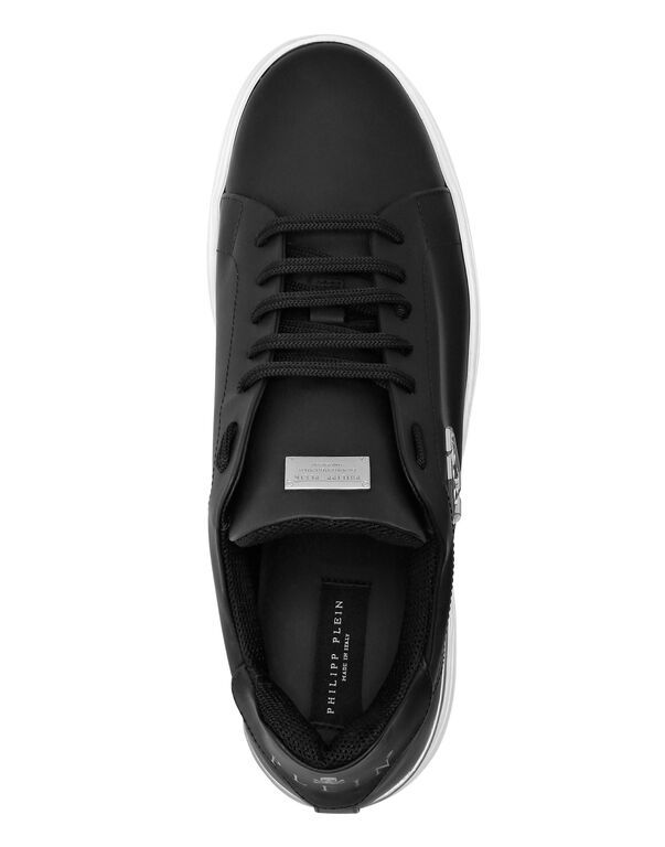 Shop Philipp Plein Logo Details Casual Sports Shoes In Black