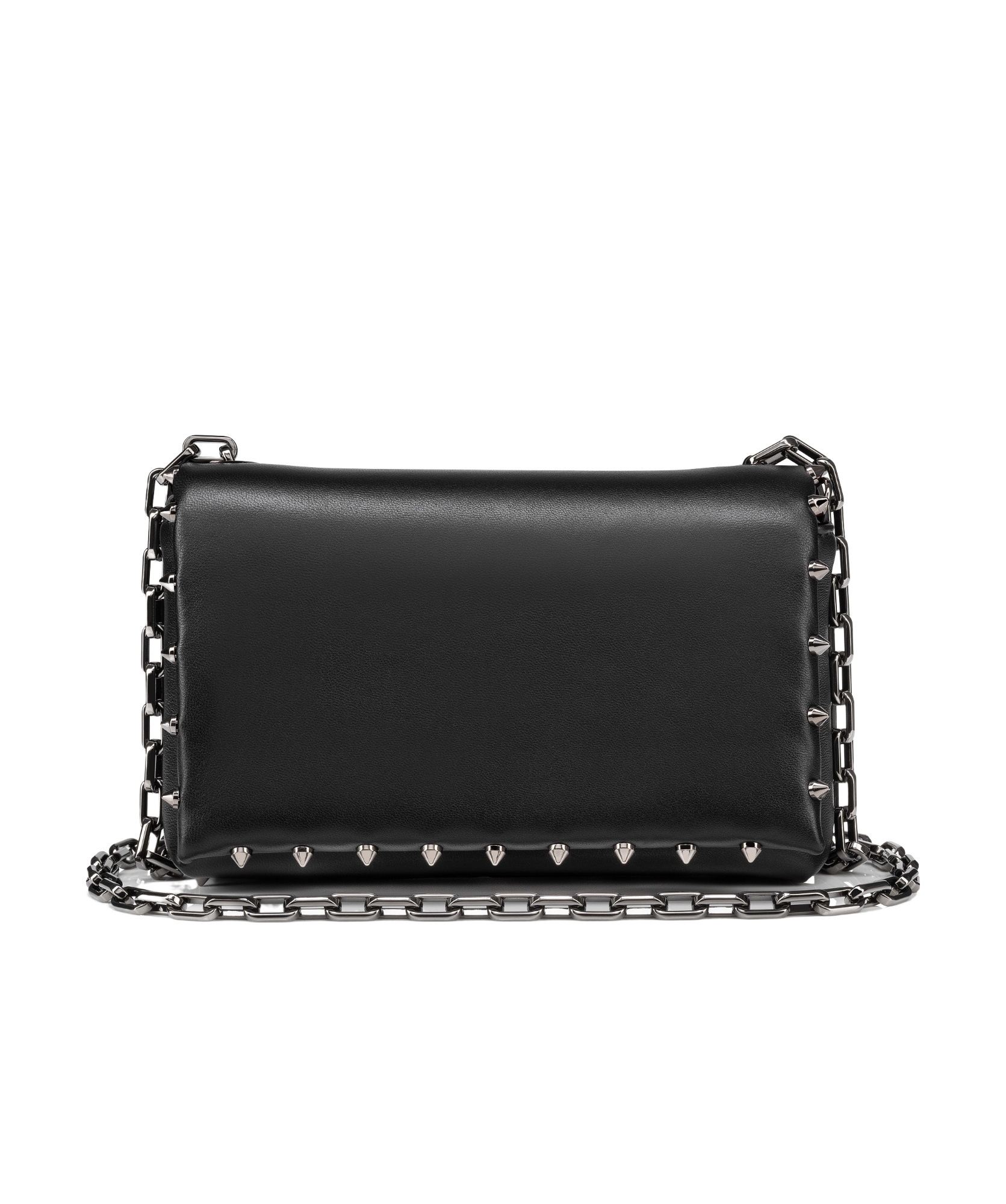 Christian Louboutin Chain Shoulder Bag In Black