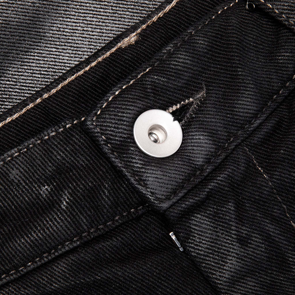 Rick Owens Drkshdw Geth Jeans In Black