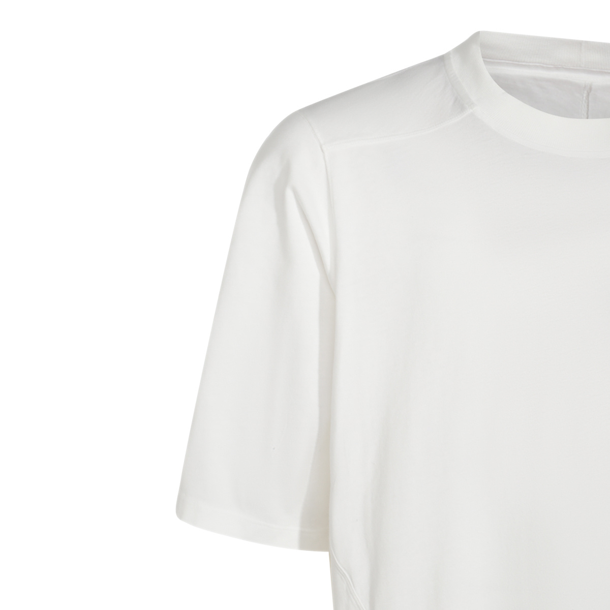 Rick Owens Drkshdw Short-sleeved T-shirt In White