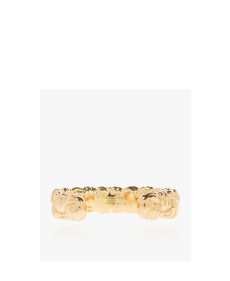 Bottega Veneta Logo Bracelet In Yellow